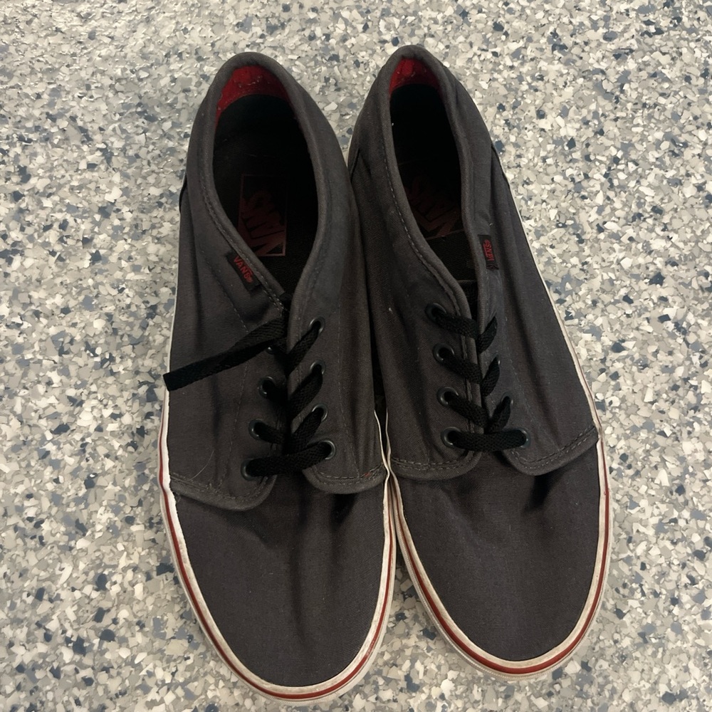 Classic Black Vans Canvas Sneakers